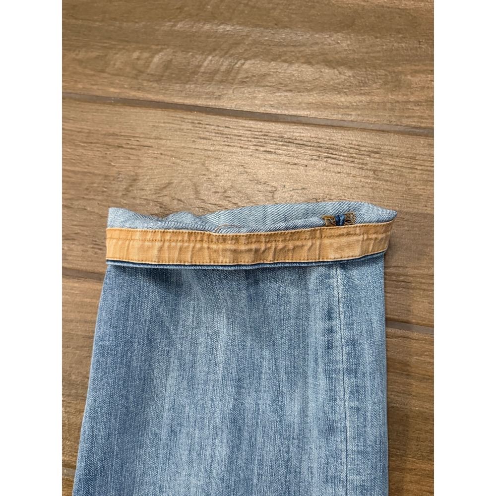 Duluth Trading Co Ballroom Double Flex Jeans Light Wash Relaxed Fit 38x32 Mens - Picture 6 of 11